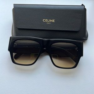 NEW Celine sunglasses. Cool gradient lense. Not produced anymore. No low offers